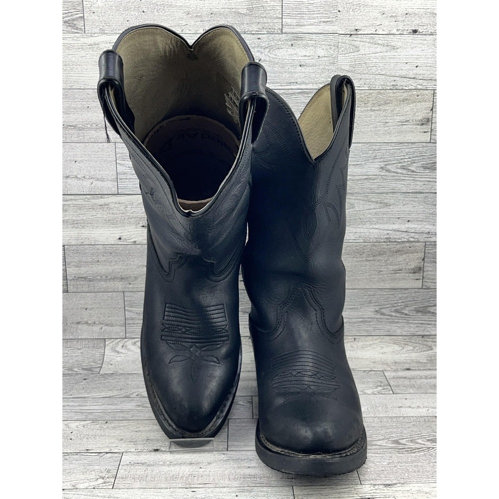 Durango Boots Mens Size 8D Black Leather‎ 11" Western Cowboy Classic TR760 New